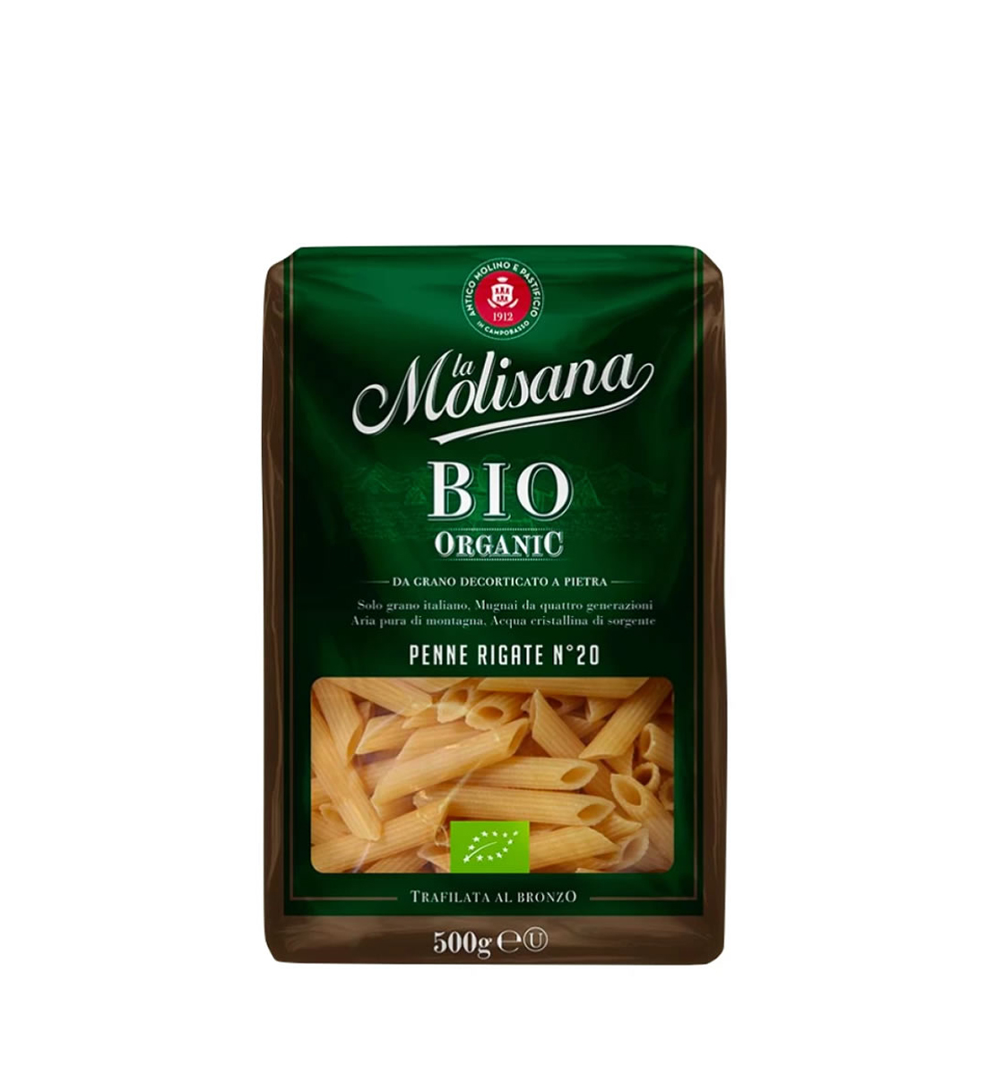 La Molisana no20 Penne Rigate Bio Organic 500g